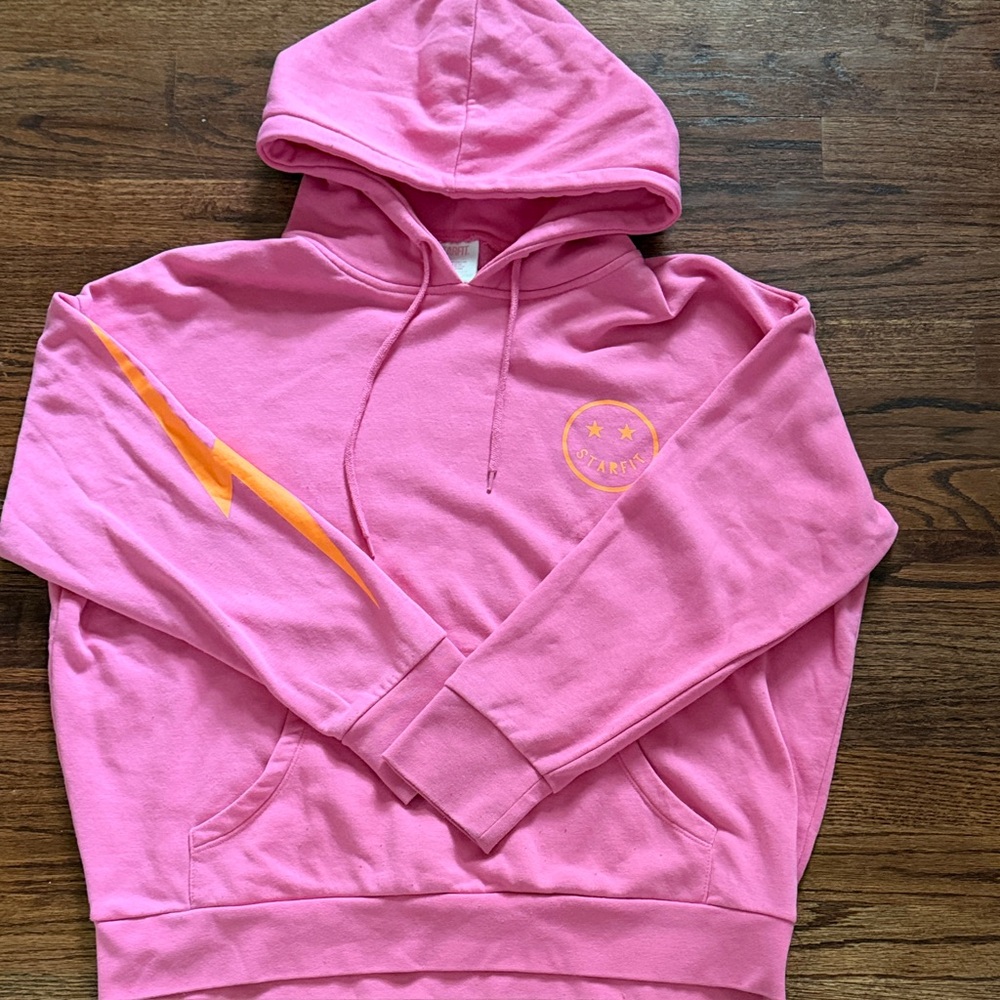 Neon pink Starfit Hoodie